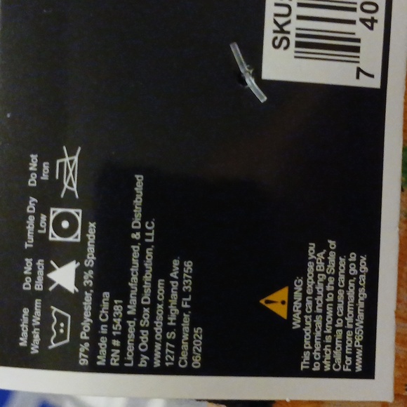 NWT Nissin Top Ramen Unisex Crew Socks 6-12 - Picture 4 of 4